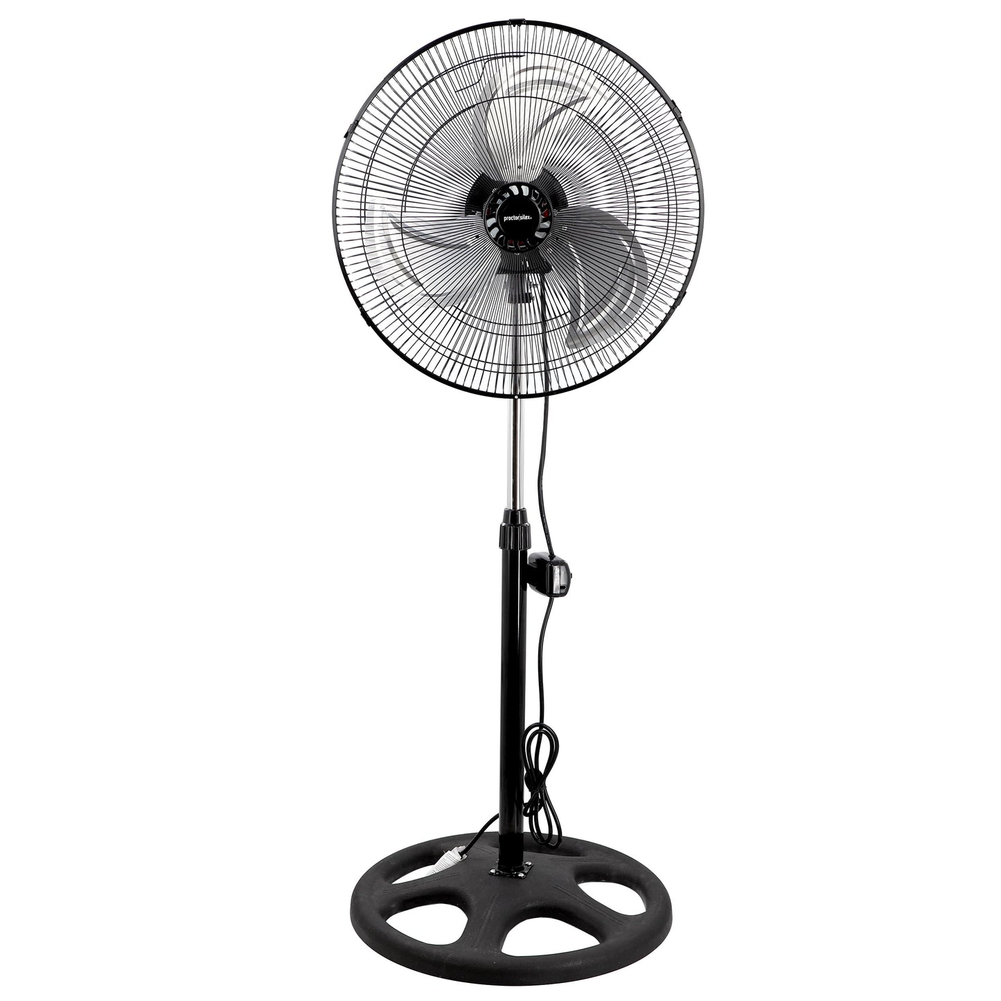 Proctor Silex 18 Inch 100w 3 in 1 Ocillating Industrial Fan in Black