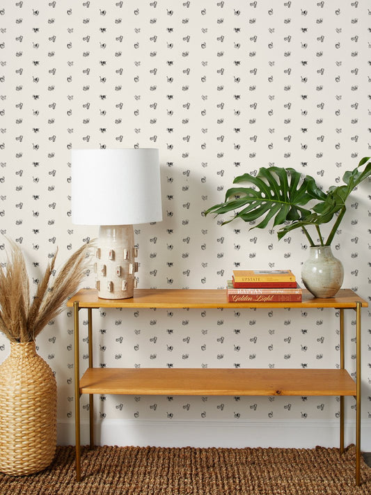 Pull Toys Removable Vinyl Wallpaper By Fisher-Price - Off White