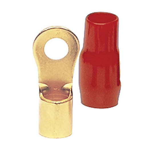 RING TERM 1/0 AWG 5/16 .in GOLD 20PACK