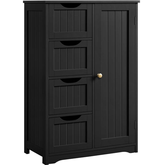Renwick Wooden Bathroom Cabinet Storage Cabinet Espresso