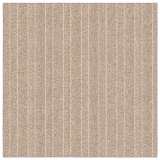 Roma Stripe Rib Beige Residential 24 in. x 24 in. Peel and Stick Carpet Tile Square 60 Sq. ft. 15 Tiles Per Box
