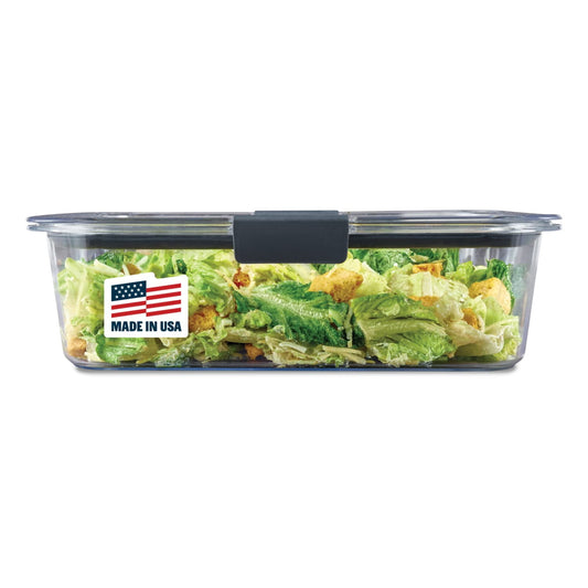 Rubbermaid Brilliance 9.6 Cup Large Stain-Proof Food Storage Container
