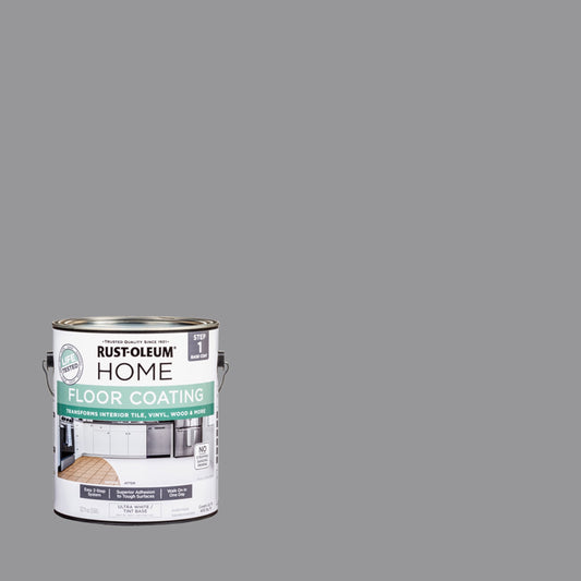 Rust-Oleum Home Aged Gray Interior Floor Coating Base Coat-363150T, Gallon
