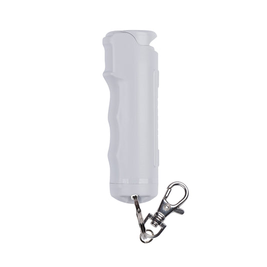 SABRE Fast Flip Top Pepper Gel with Snap-Clip Keychain, Pink, 1 Ct, New, Pocket Pepper Sprays