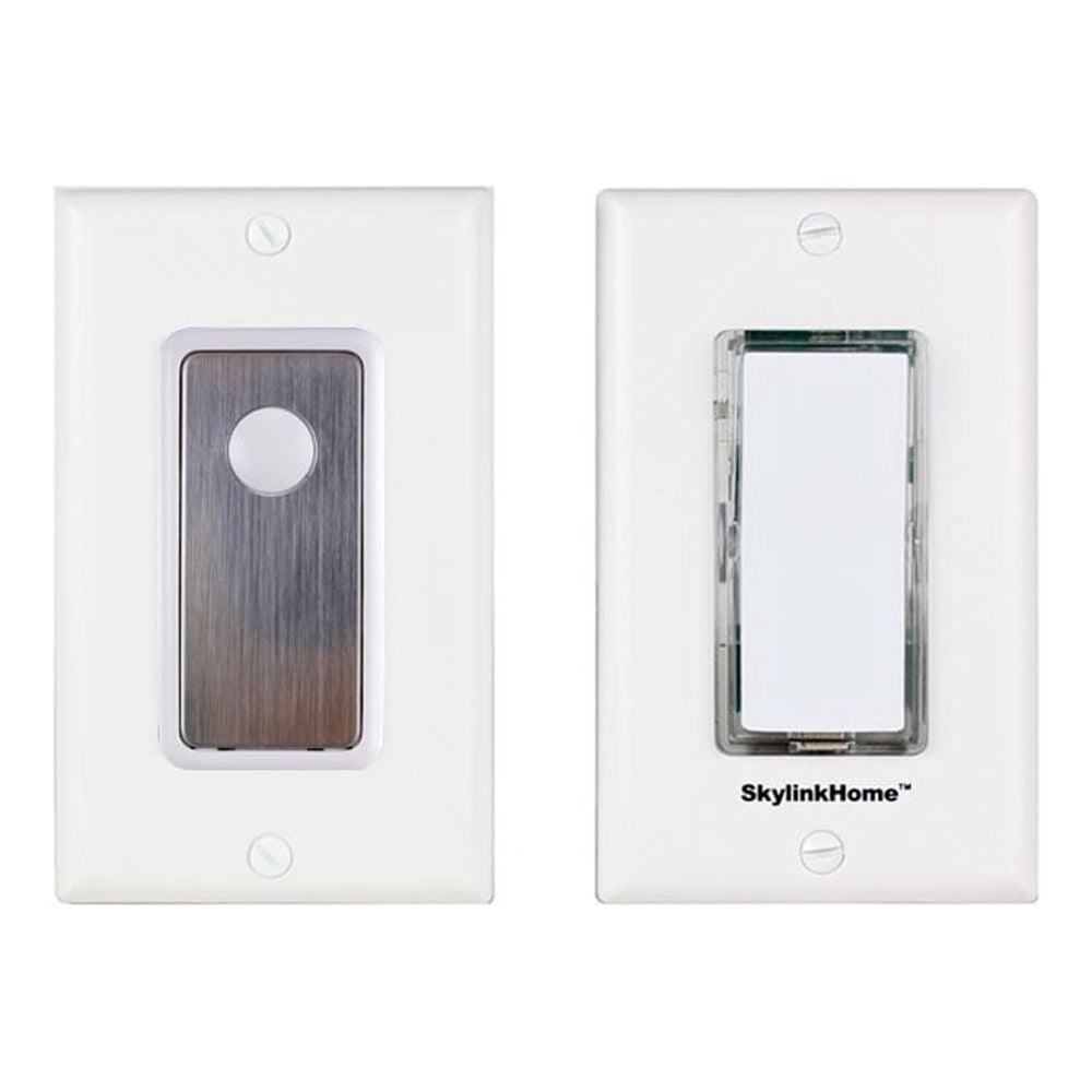 SK-8A Wireless DIY 3-Way On Off Anywhere Lighting Home Control Wall Switch Set with Snap On Cover - No neutral wire required