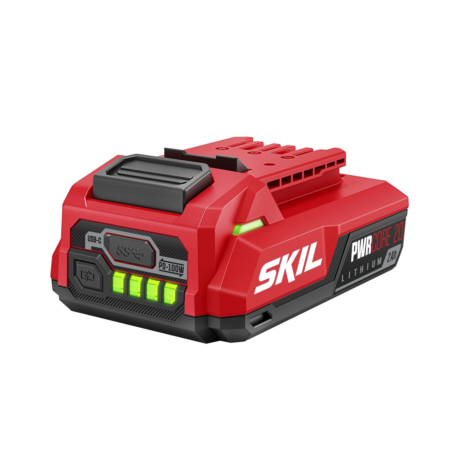 SKIL PWR CORE 20V 2.0Ah Lithium Battery with USB-C Port
