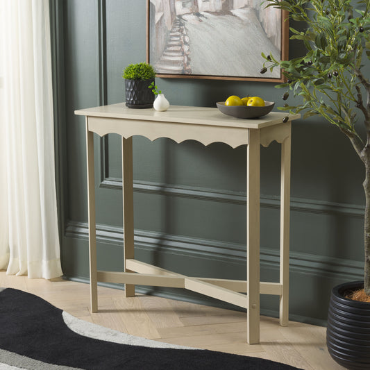 Safavieh Seraphina Cottage Wood Console Table, Desert Brown