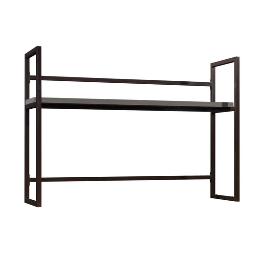 Sauder Manhattan Gate Computer Hutch, Mystic Oak Finish