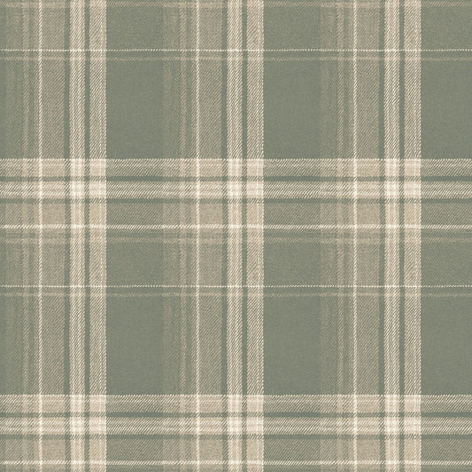 Scott Living Saranac Sage Flannel Peel And Stick Vinyl Wallpaper, 216-in by 20.5-in, 30.75 sq. ft.
