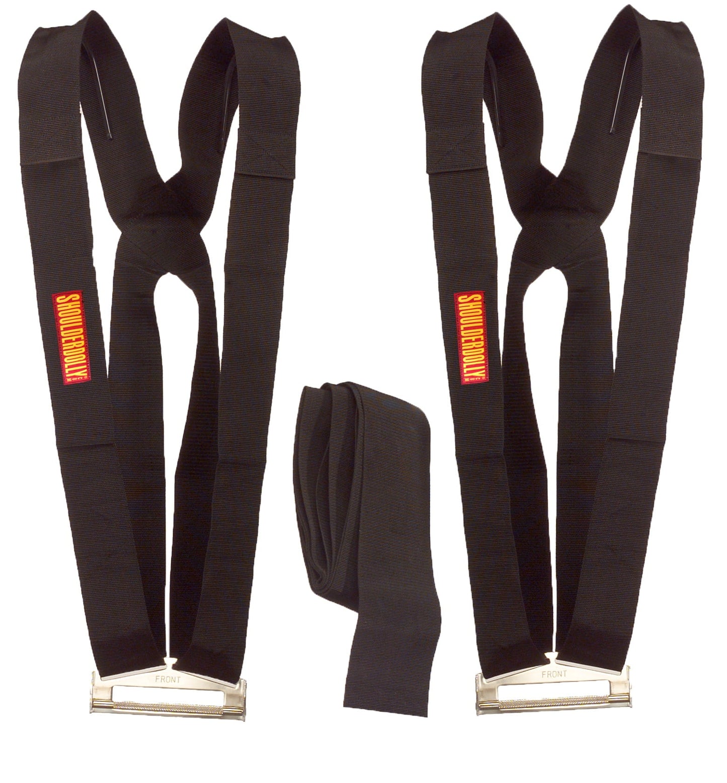 ShoulderDolly 12' x 5" Nylon 800 lbs Max Weight, Shoulder Harness Moving Strap