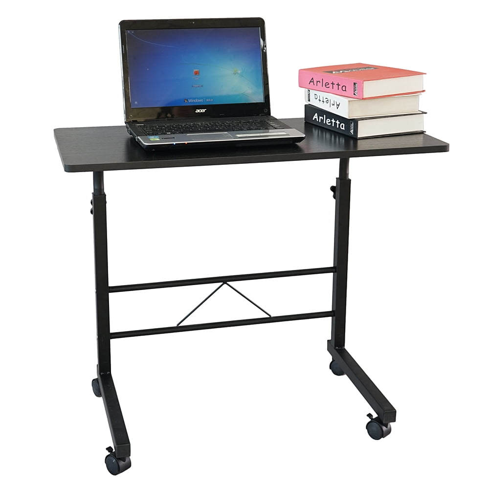 Side Table, Removable P2 15MM Chipboard & Steel Black