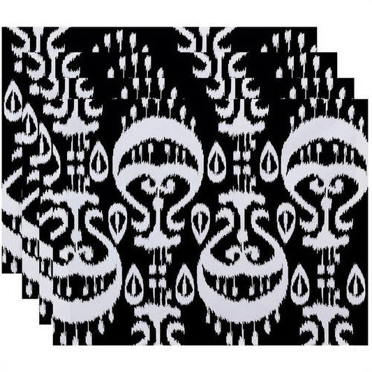 Simply Daisy 18" x 14" Ikat Geometric Print Placemat