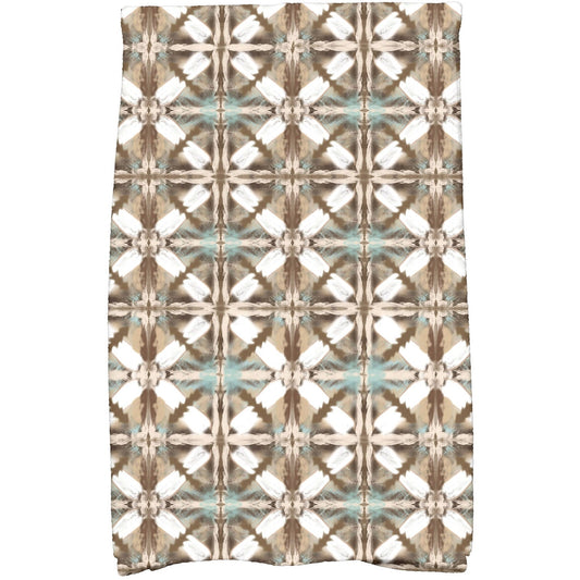 Simply Daisy 18" x 30" Beach Tile Geometric Print Kitchen Towel