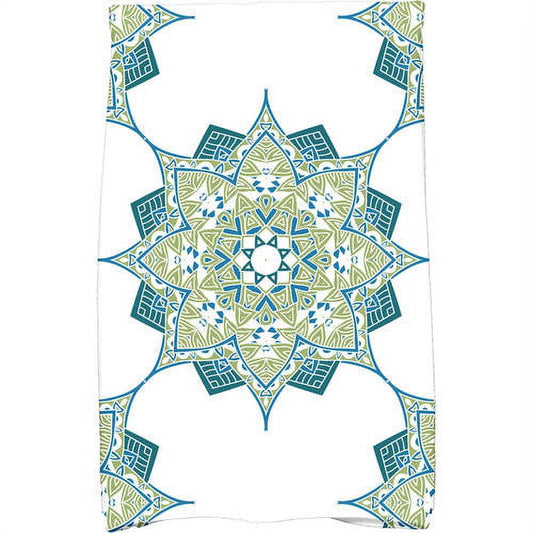 Simply Daisy 18" x 30" Rhapsody Geometric Print Kitchen Towel