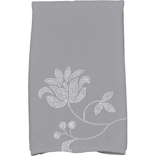 Simply Daisy 18" x 30" Traditional Flower Single Bloom Floral Print Kitchen Towel