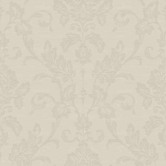 Sirpi Wallcoverings Antonella Rose Gold Scroll Wallpaper