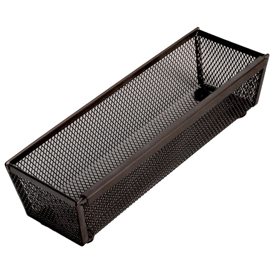 Smart Design Drawer Organizer - Set of 6 - 9 x 3 inch - Bronze