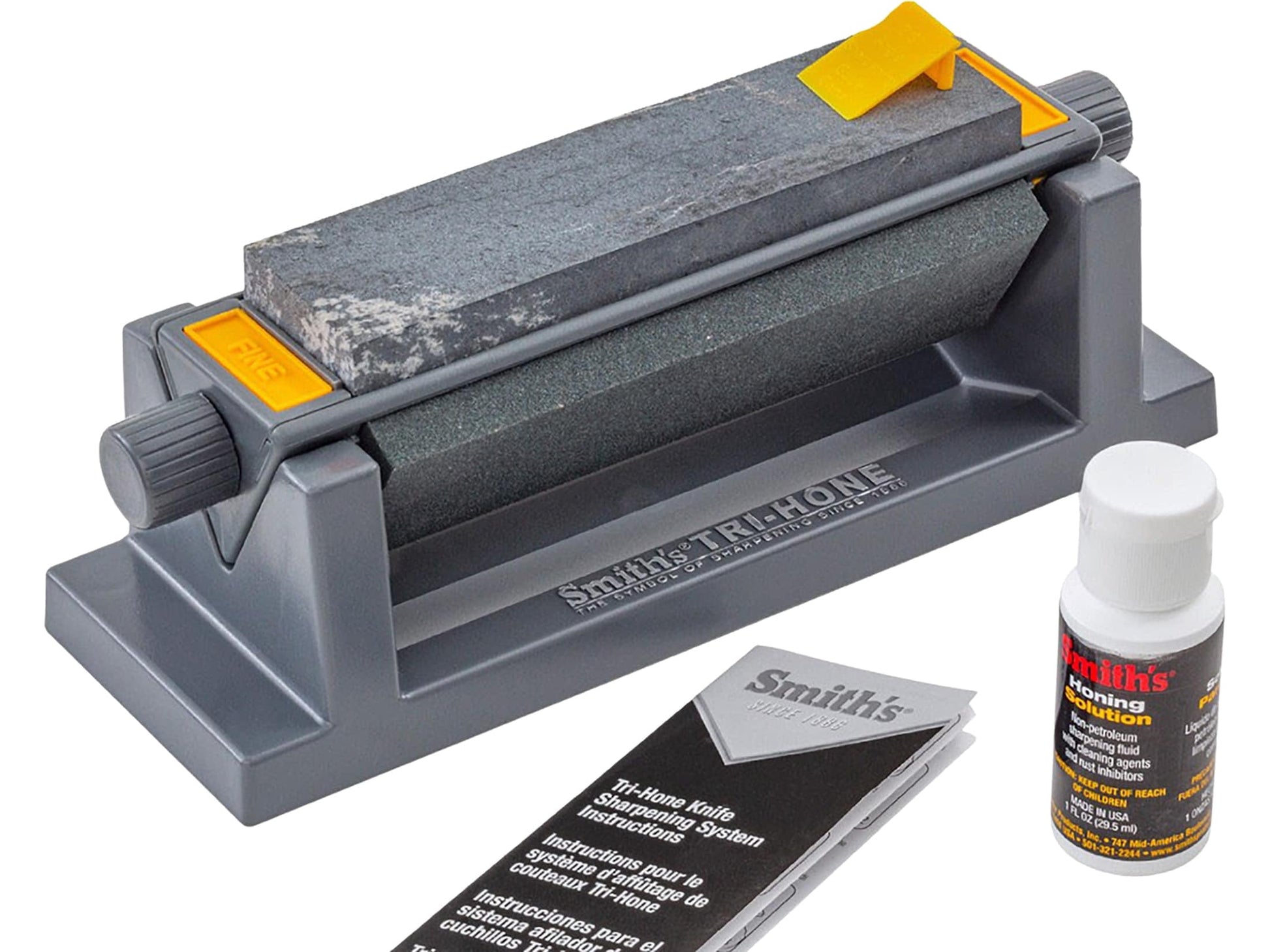 Smithâ€™s TRI6 Tri-Hone Stone Sharpening System