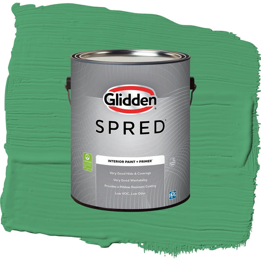 Spred Basil Pesto Interior Paint + Primer Semi Gloss , 1 Gallon