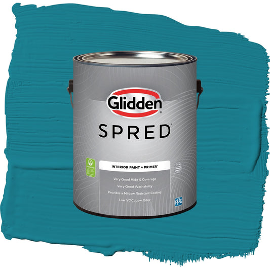 Spred Bermuda Interior Paint + Primer Flat , 1 Gallon