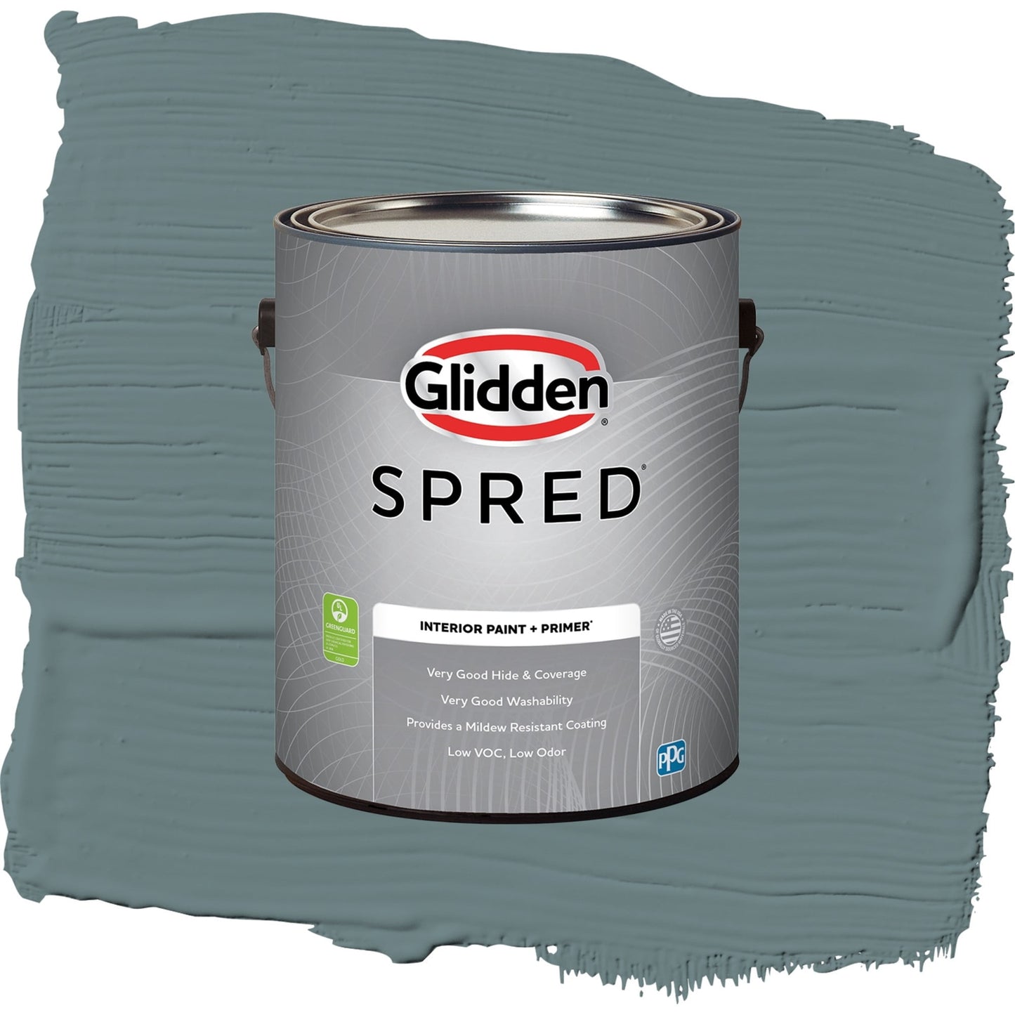 Spred Blue Blood Interior Paint + Primer Semi Gloss , 1 Gallon