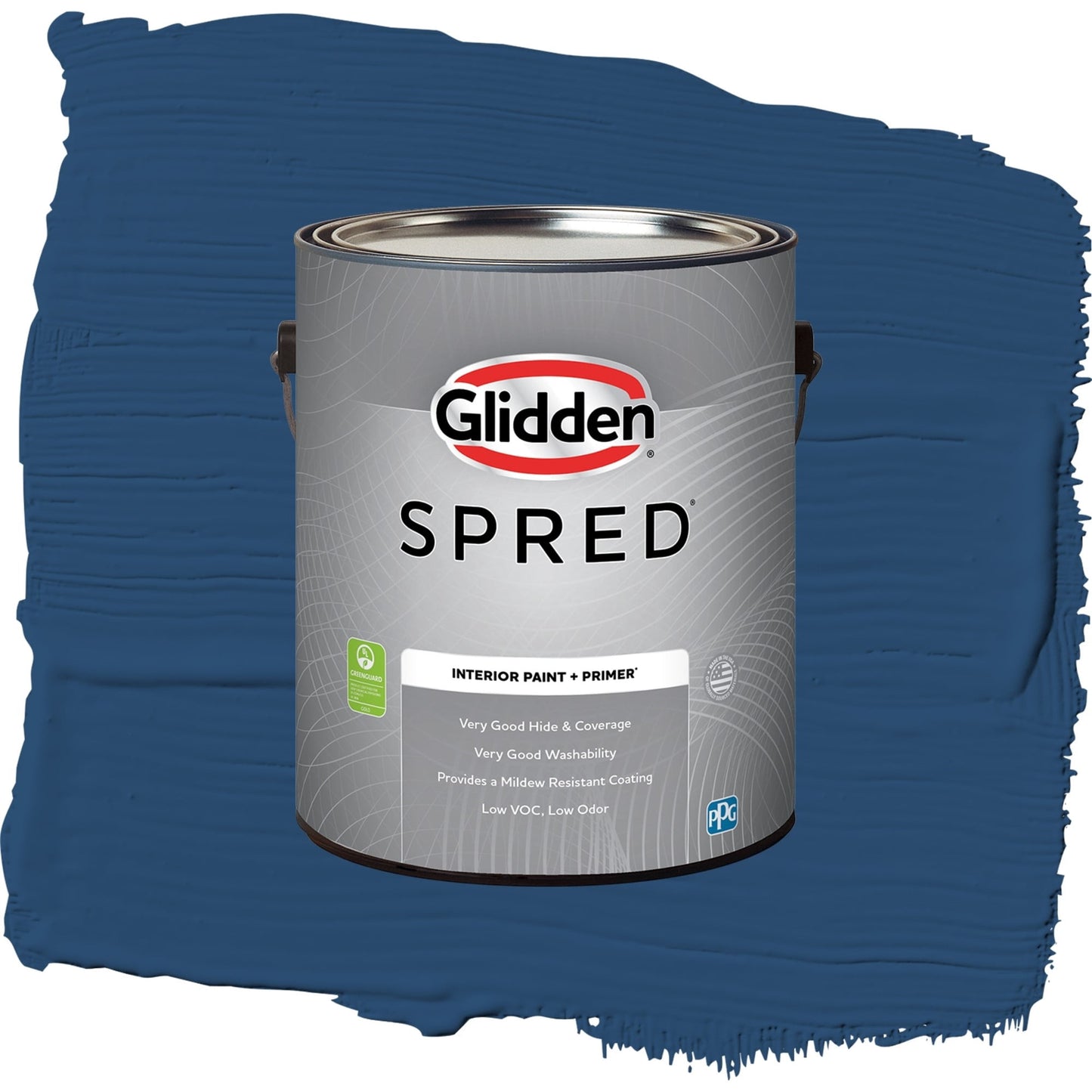 Spred Blue Tang Interior Paint + Primer Flat , 1 Gallon