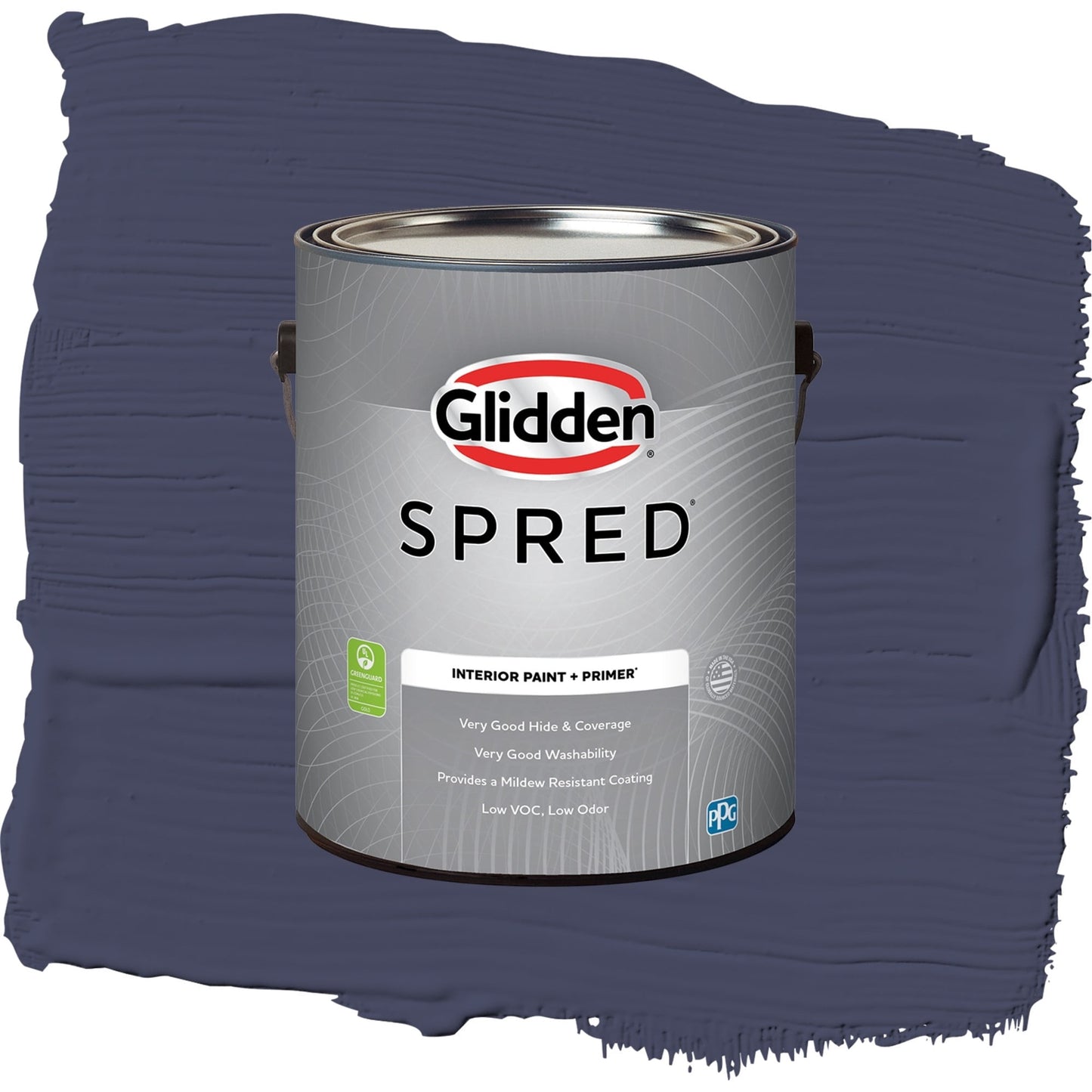 Spred Chinaberry Interior Paint + Primer Semi Gloss , 1 Gallon