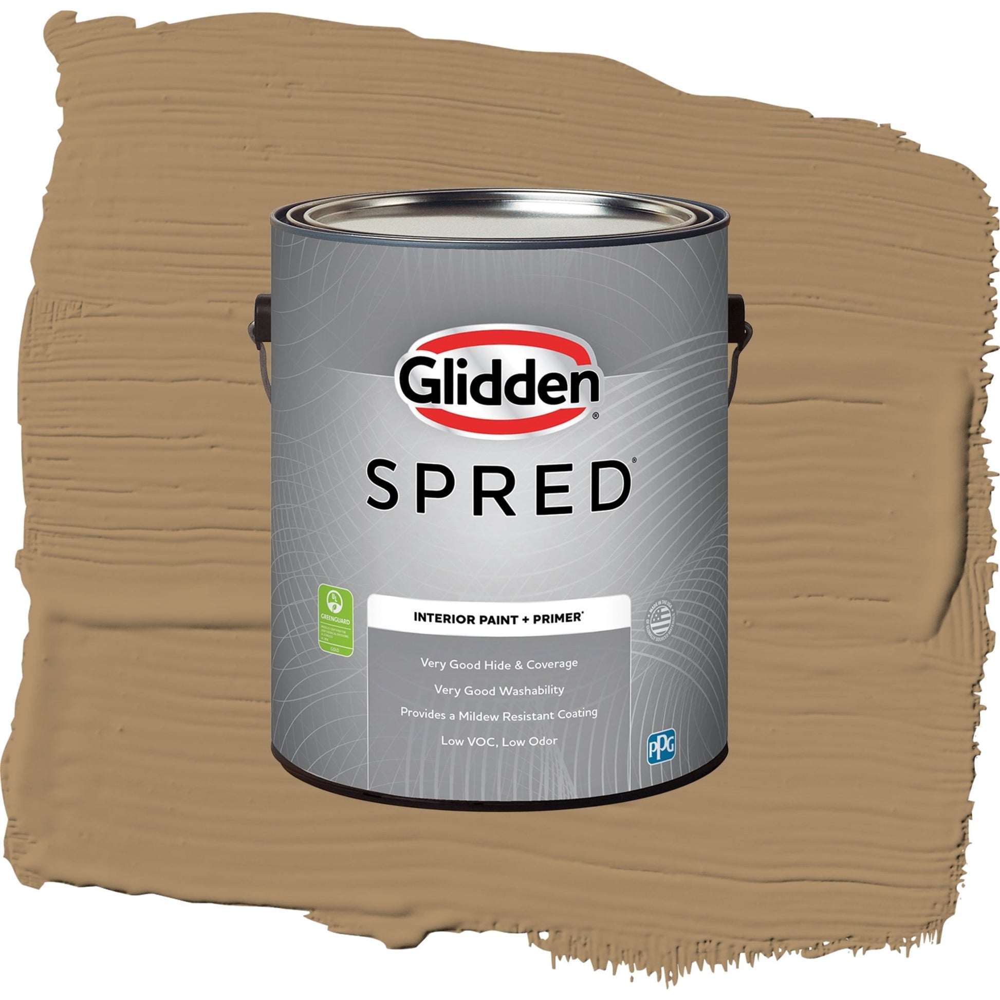 Spred Coffee With Cream Interior Paint + Primer Semi Gloss , 1 Gallon