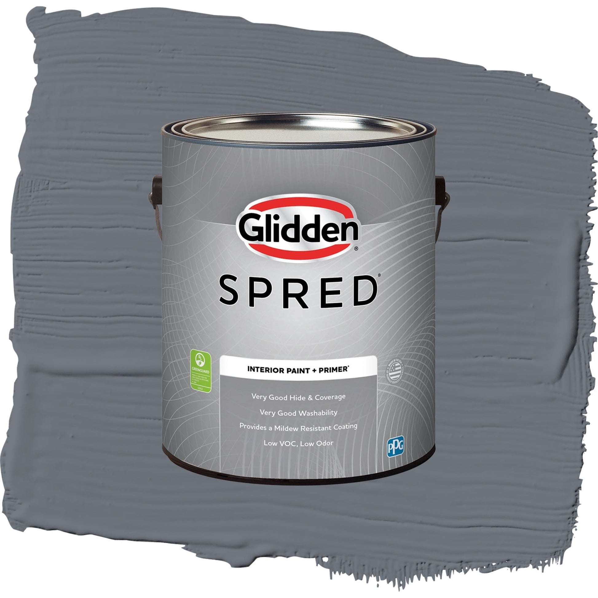 Spred Old Silk Interior Paint + Primer Semi Gloss , 1 Gallon