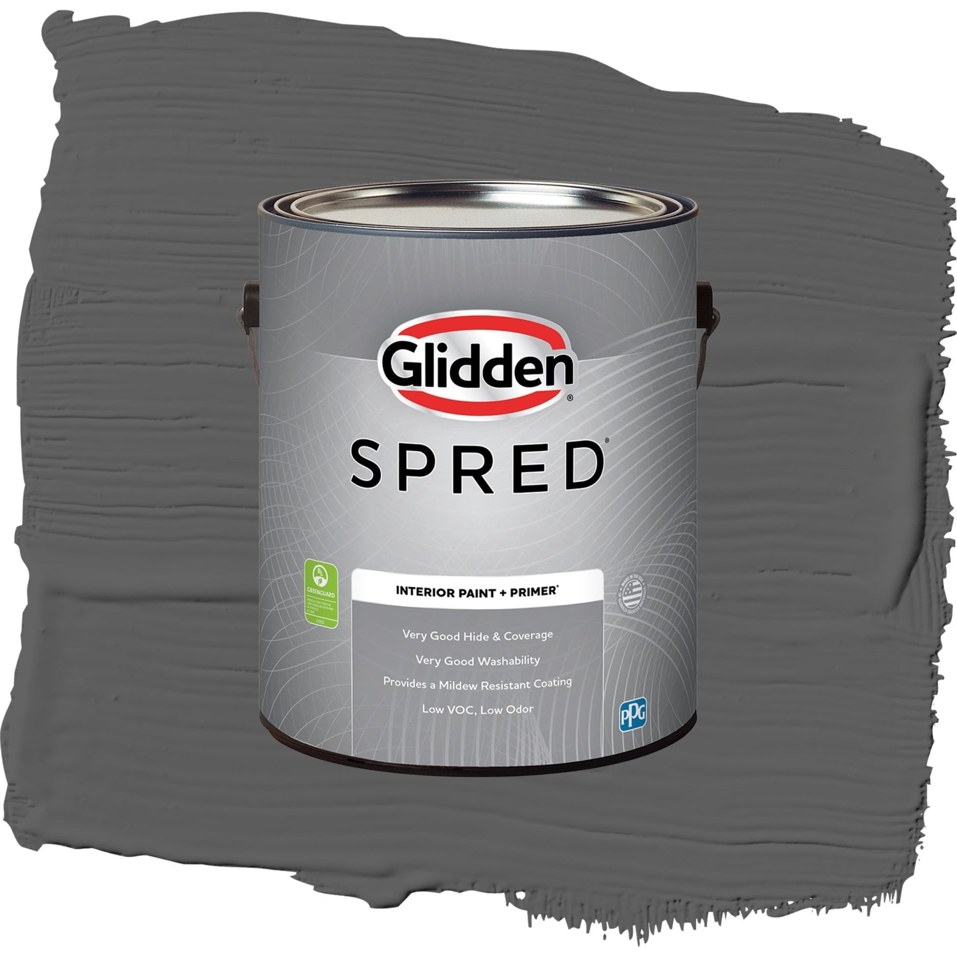 Spred Summer Shadow Interior Paint + Primer Semi Gloss , 1 Gallon