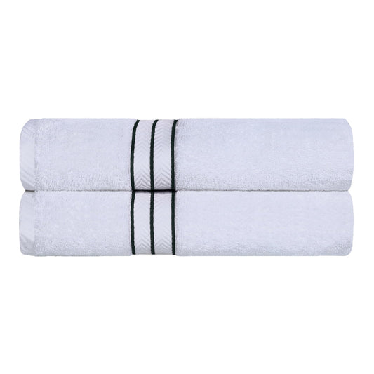 Superior Turkish Cotton Ultra-Plush 2-Piece Teal Bath Towel Set
