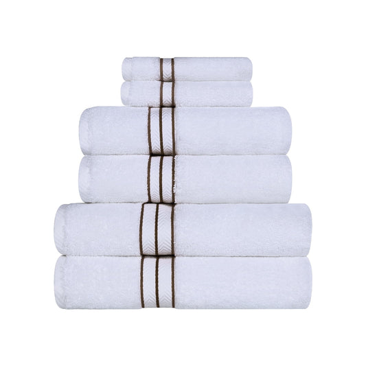Superior Turkish Cotton Ultra-Plush 6-Piece Latte Towel Set