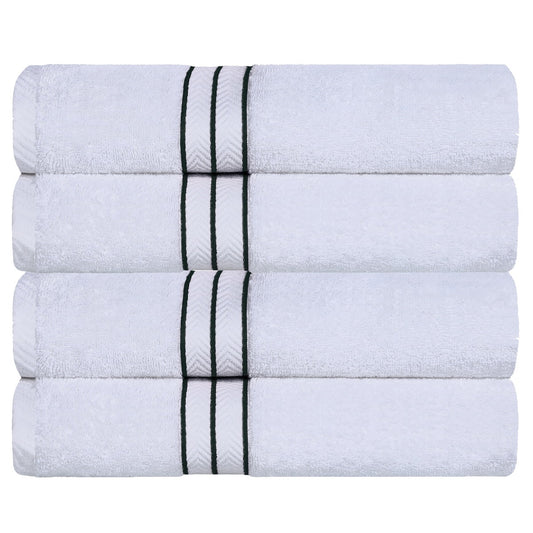 Superior Turkish Cotton Ultra-Plush Bath Towel Set of 4, Teal