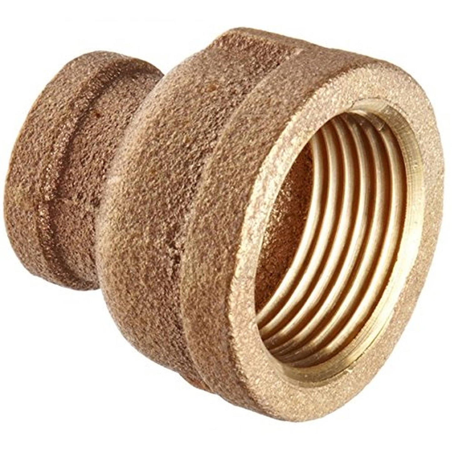 Supply Giant BRRC1123-NL 1-1/2" x 1-1/4" Brass Reducing Coupling, Lead Free