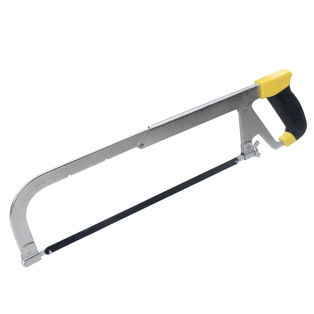 Surtek Adjustable Hacksaw Frame from 10â€³ to 12â€³, Yellow
