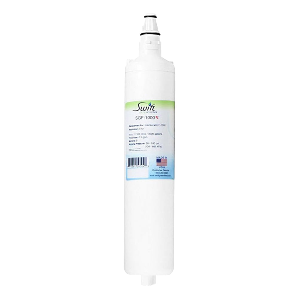 Swift Green Filters SGF-1000 Rx Replacement Water Filter for Insinkerator F-1000 [ 1 Pack ]