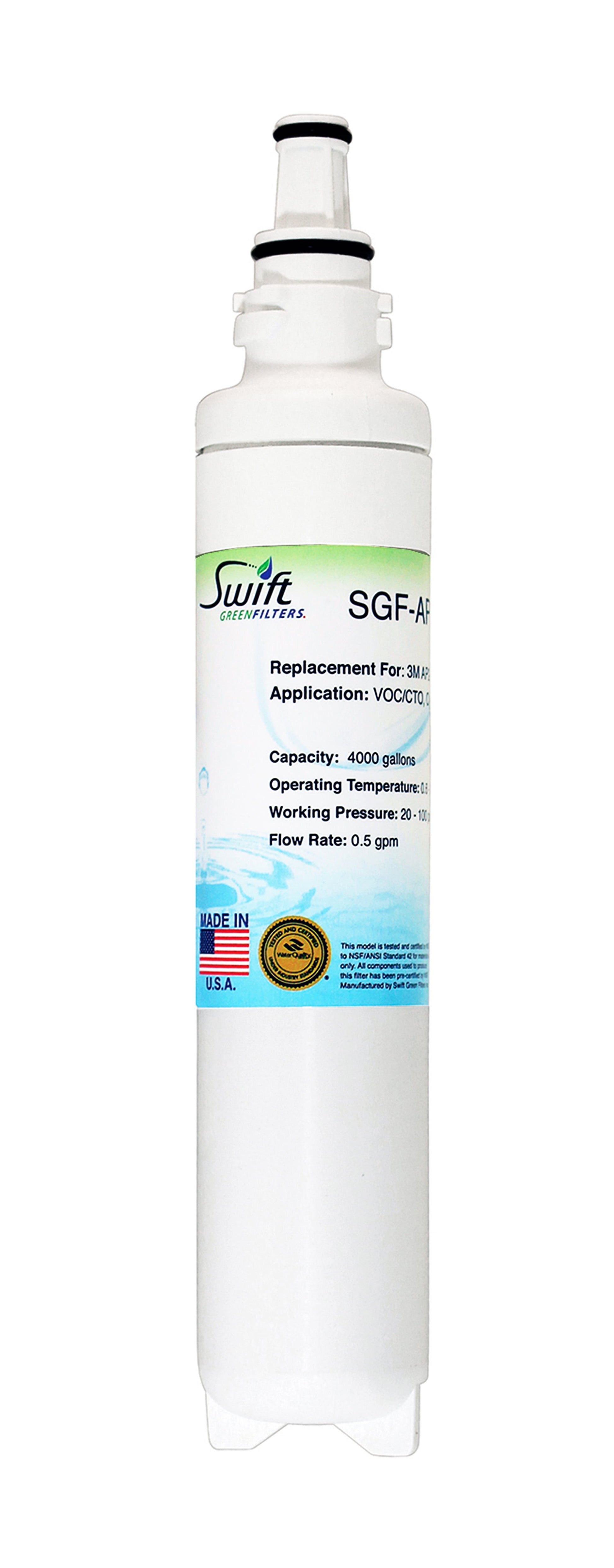 Swift Green Filters SGF-AP2-405GS Rx Replacement Water Filter for 3M AP2-405GS [1 Pack]