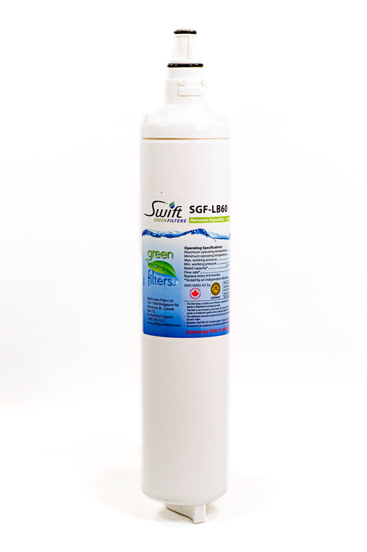 Swift Green Filters SGF-LB60 Replacement Water Filter for LG 5231JA2006B, LT 600P, 5231JA2006A, EFF-6004A, 46-9990 - 3 pack