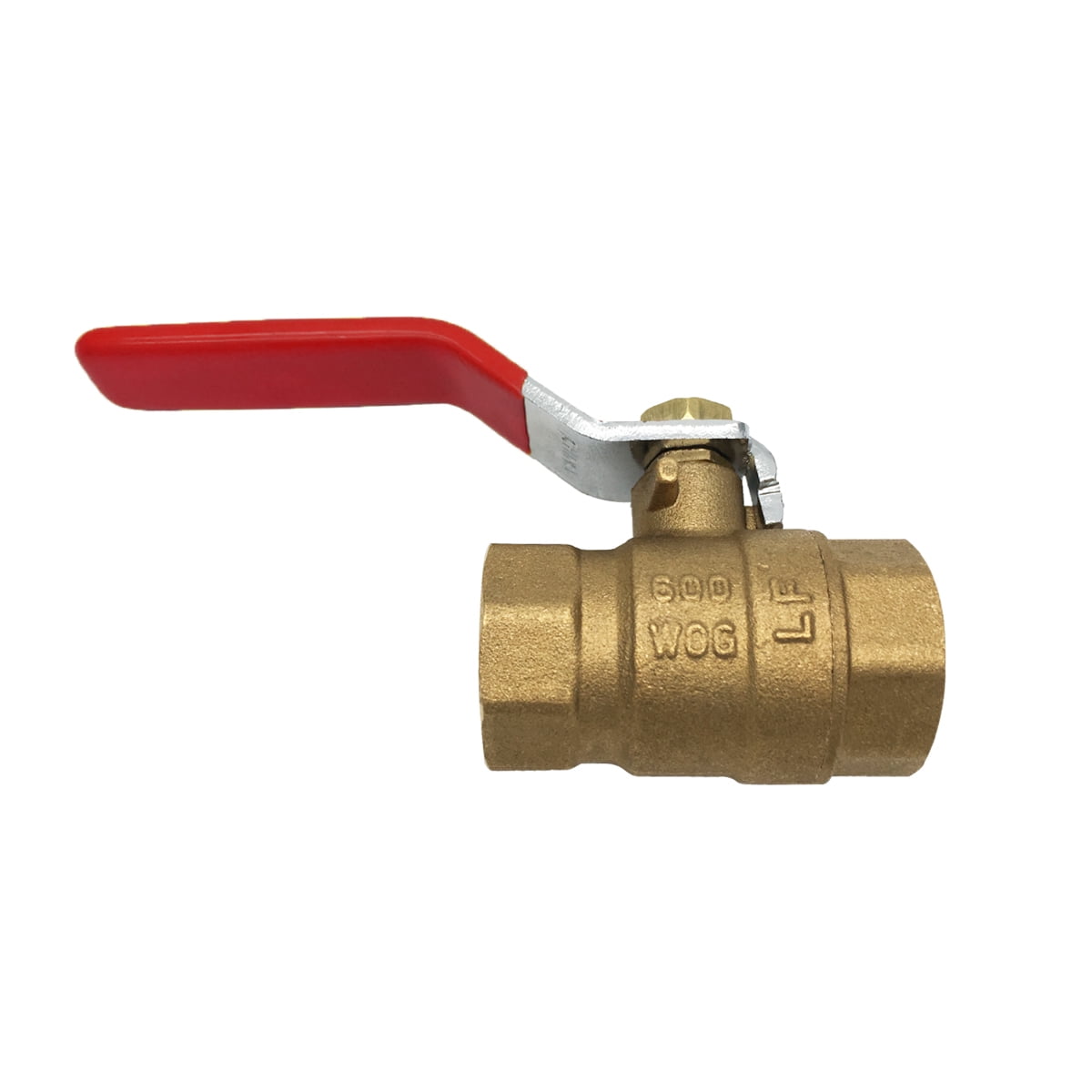 THEWORKSÂ® Brass Threaded Full Port Ball Valve, 2-1/2" FIP x FIP