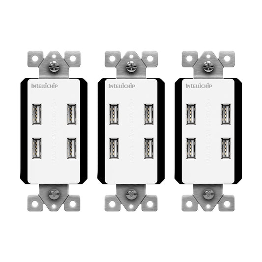 TOPGREENER USB outlet 4 ports 5.8A 3-CT