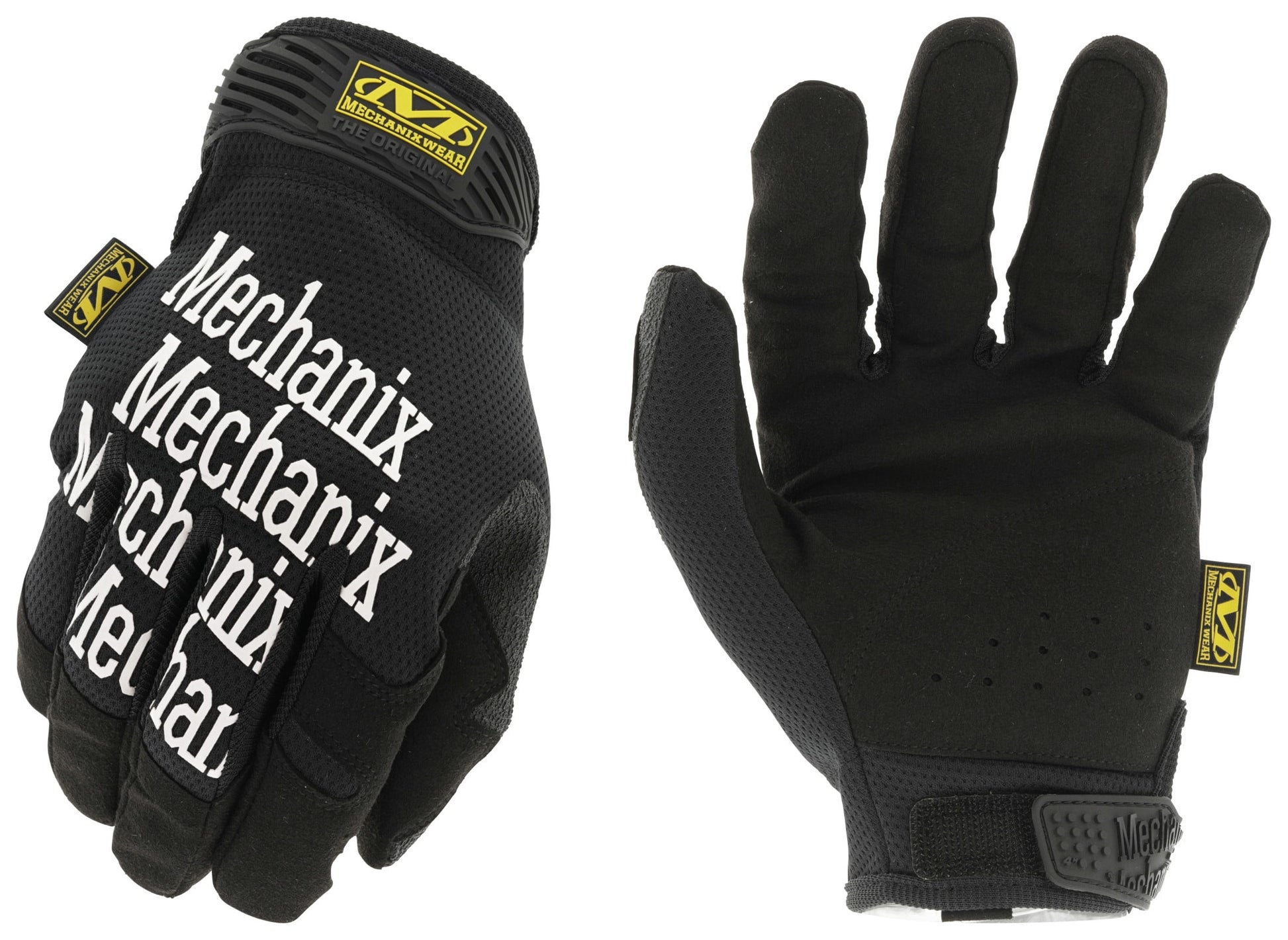 Mechanix Wear The OriginalÂ® Glove â€“ (Black) Synthetic Leather Touchscreen Capable, Medium
