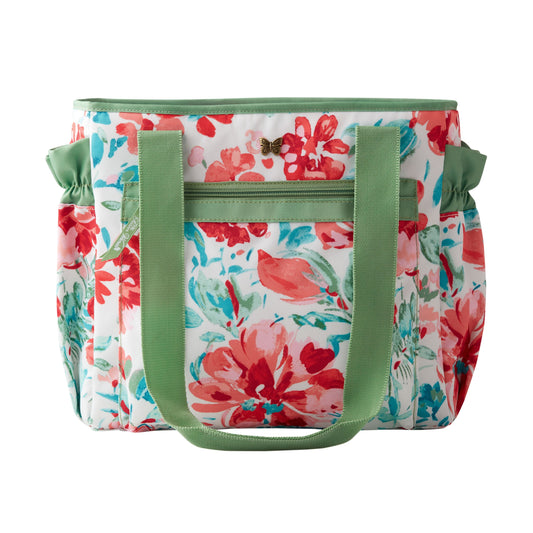 The Pioneer Woman Insulated Lunch Kit Set with Extra Bag and Bottle, Gorgeous Garden