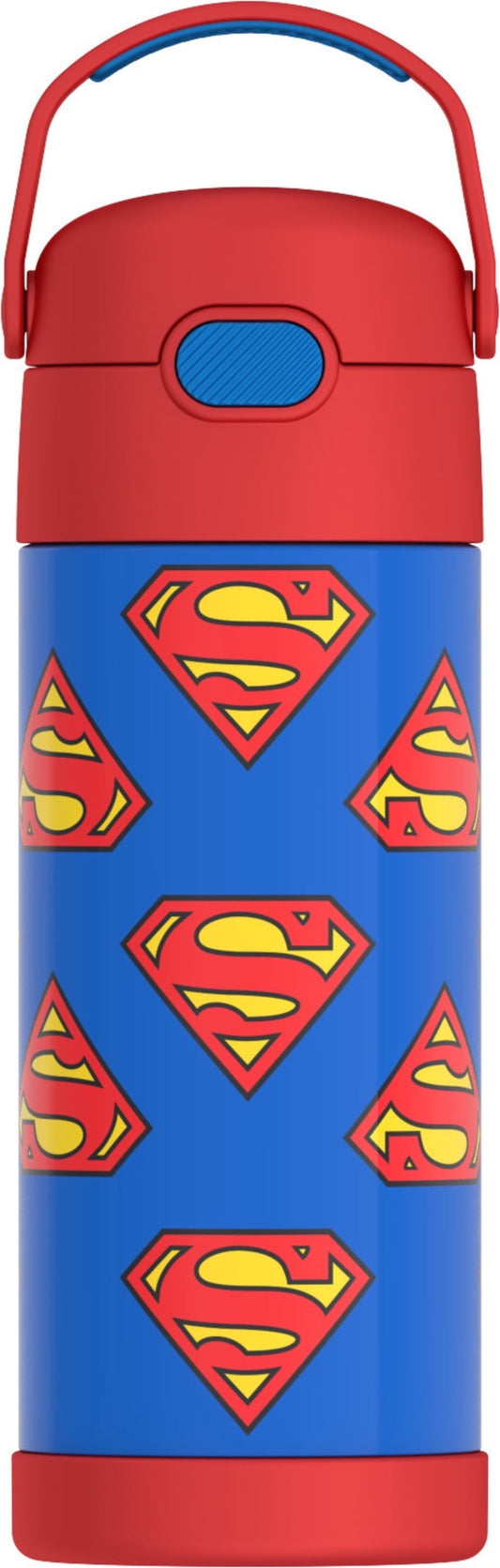 Thermos Kids Stainless Steel Funtainer Bottle with Straw, Dishwasher Safe, Leak Proof, Minecraft 14 oz