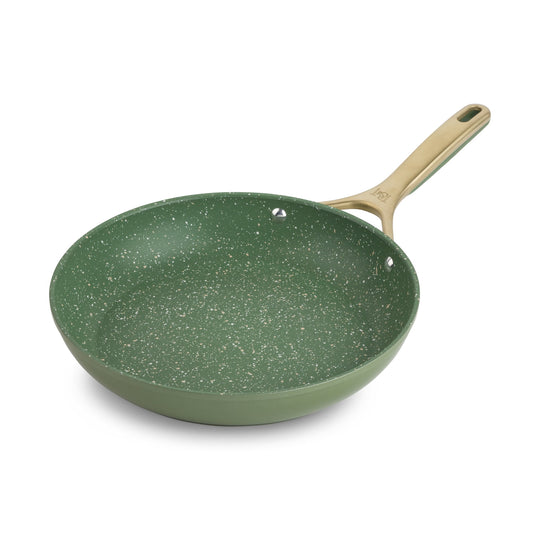 Thyme & Table 10" Non-Stick Fry Pan - Olive,  Supreme