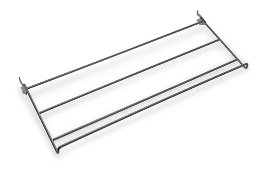Triton ProductsÂ® Heavy Duty Shoe and Boot Rack, Steel, Gray