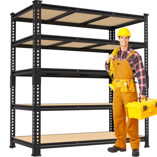 TrumanPick Metal Storage Shelves 48" W x 24" D x 71" H Adjustable Heavy Duty Shelving for Garage,3250lbs