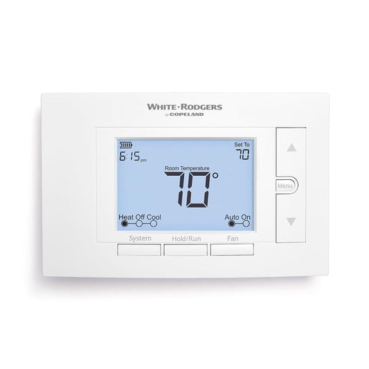 Whiteâ€‘Rodgers Universal Programmable Thermostat, Multi-System Heat/Cool, 7-Day Programmable