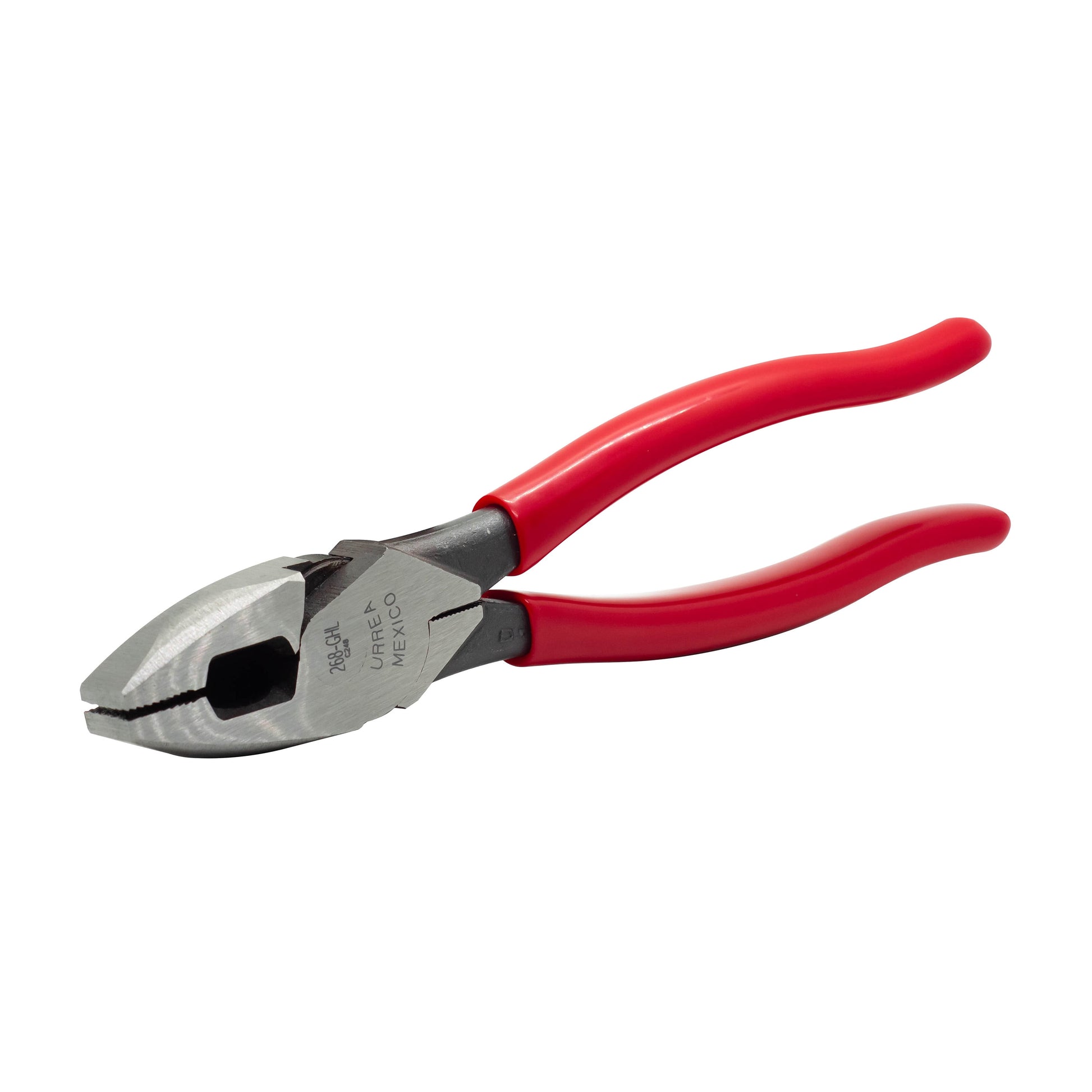 URREA&nbsp;8-1/2 in. Long Rubber Grip Side-Cutting High Leverage Electrician's Pliers