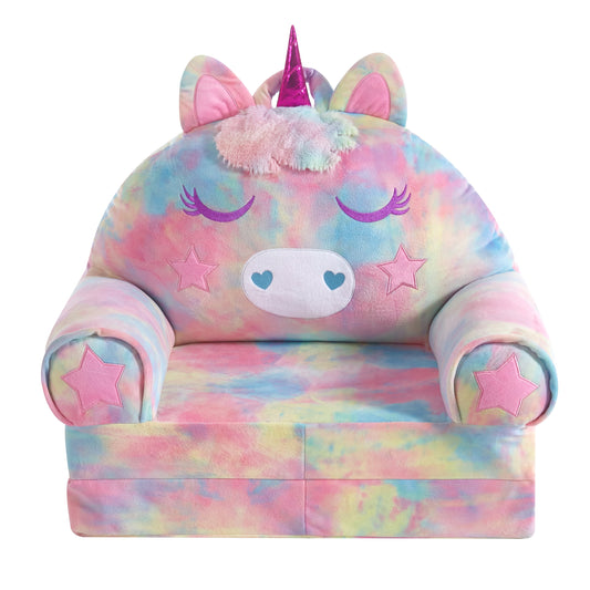 Little Nest Unicorn Flip Out 2-in-1 Toddler Chair