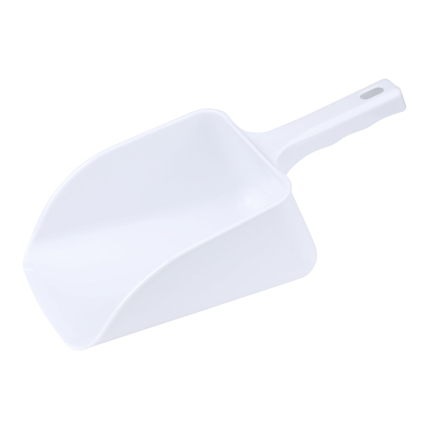 Unique Bargains Easy Clean Plastic Kitchen Use Ice Scoop Clear-1PCS 11.2*5.1inch